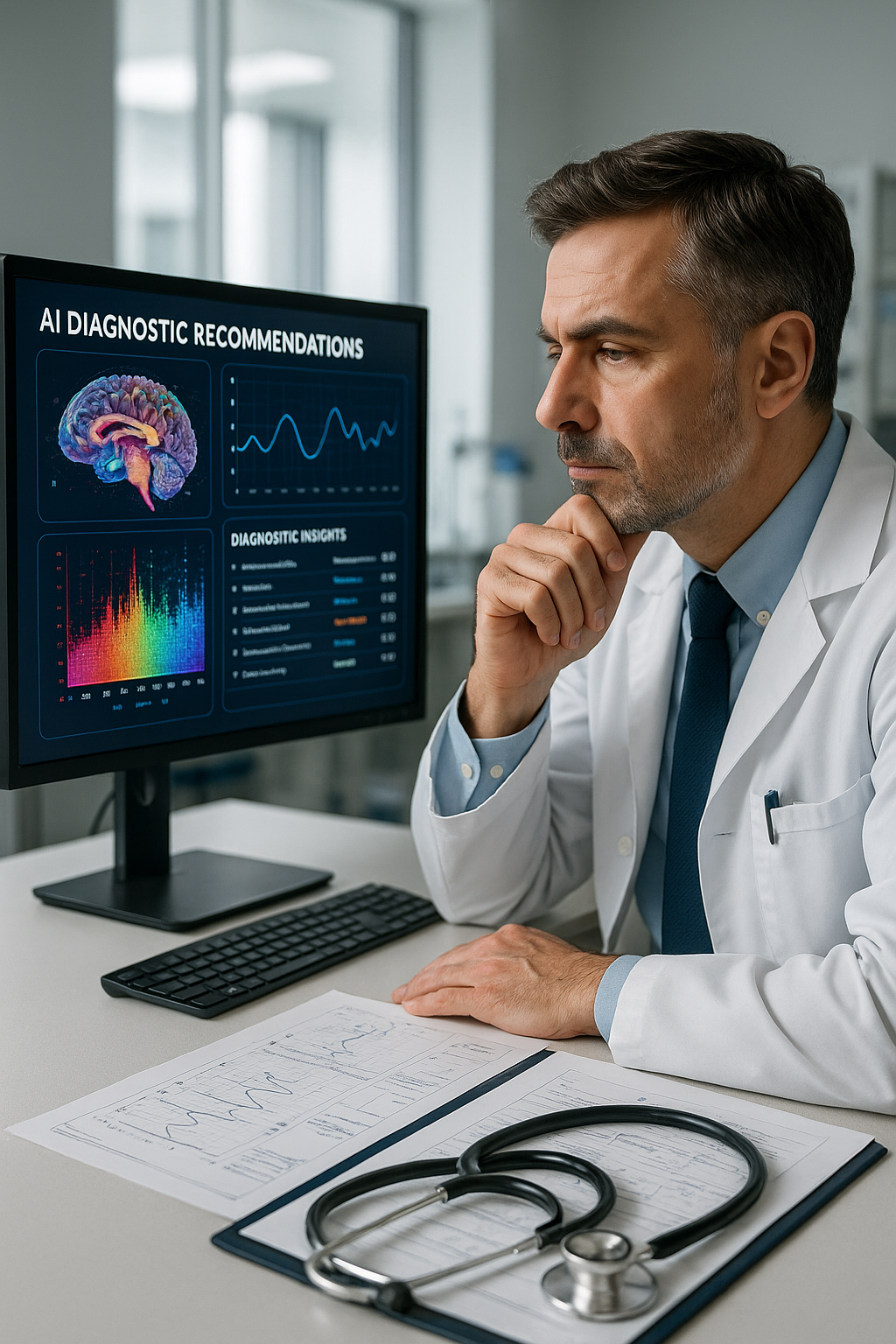 ai diagnotics owered medical review AI Diagnostics in healthcare