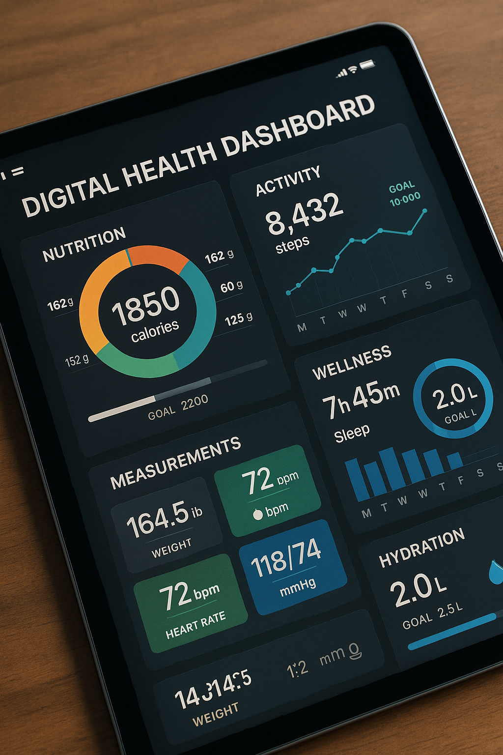 digital health dashboard