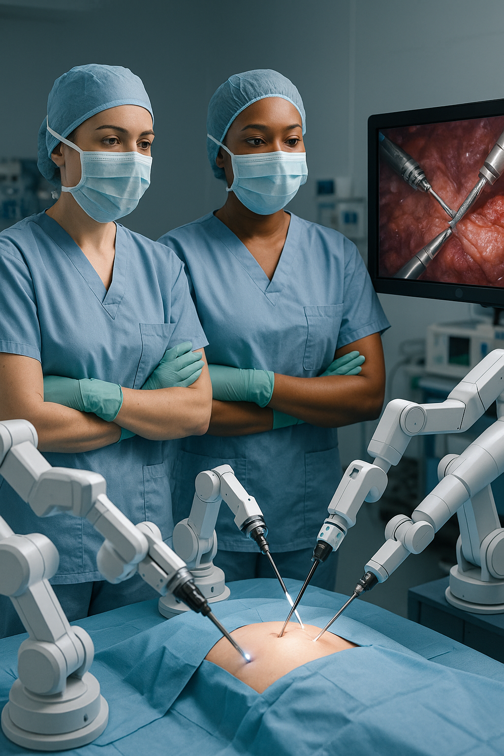 AI in Healthcare : 7 Shocking Facts Non-Experts Must Know robot assisted surgery simple2